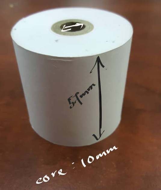 57mm Hi-White Adding Paper Roll