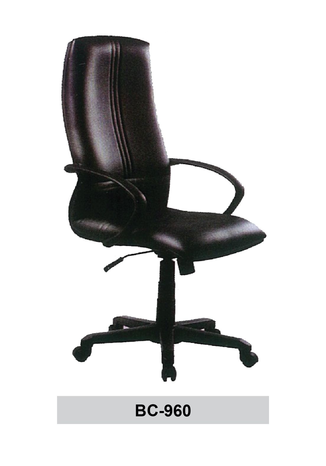 Ganymede Ergonomic Fabric Office High Back PU Leather Chair BC-960 / Ganymede / Ergonomic Fabric Chair / High Back Chair / PU Leather / BC-960 / Office Chair