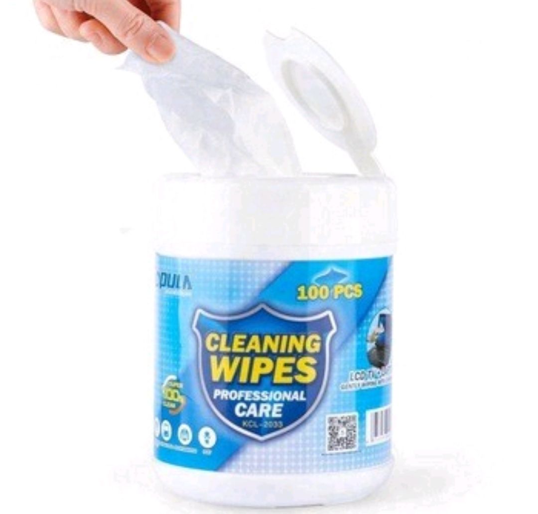 OPULA 100PCS 20% ALCOHOL CLEANING WIPES PROFRSSIONAL CARE