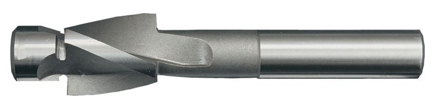 Sherwood Counterbore, 18mm, High Speed Steel, 3 fl, Plain Shank, Uncoated SHR0213640K
