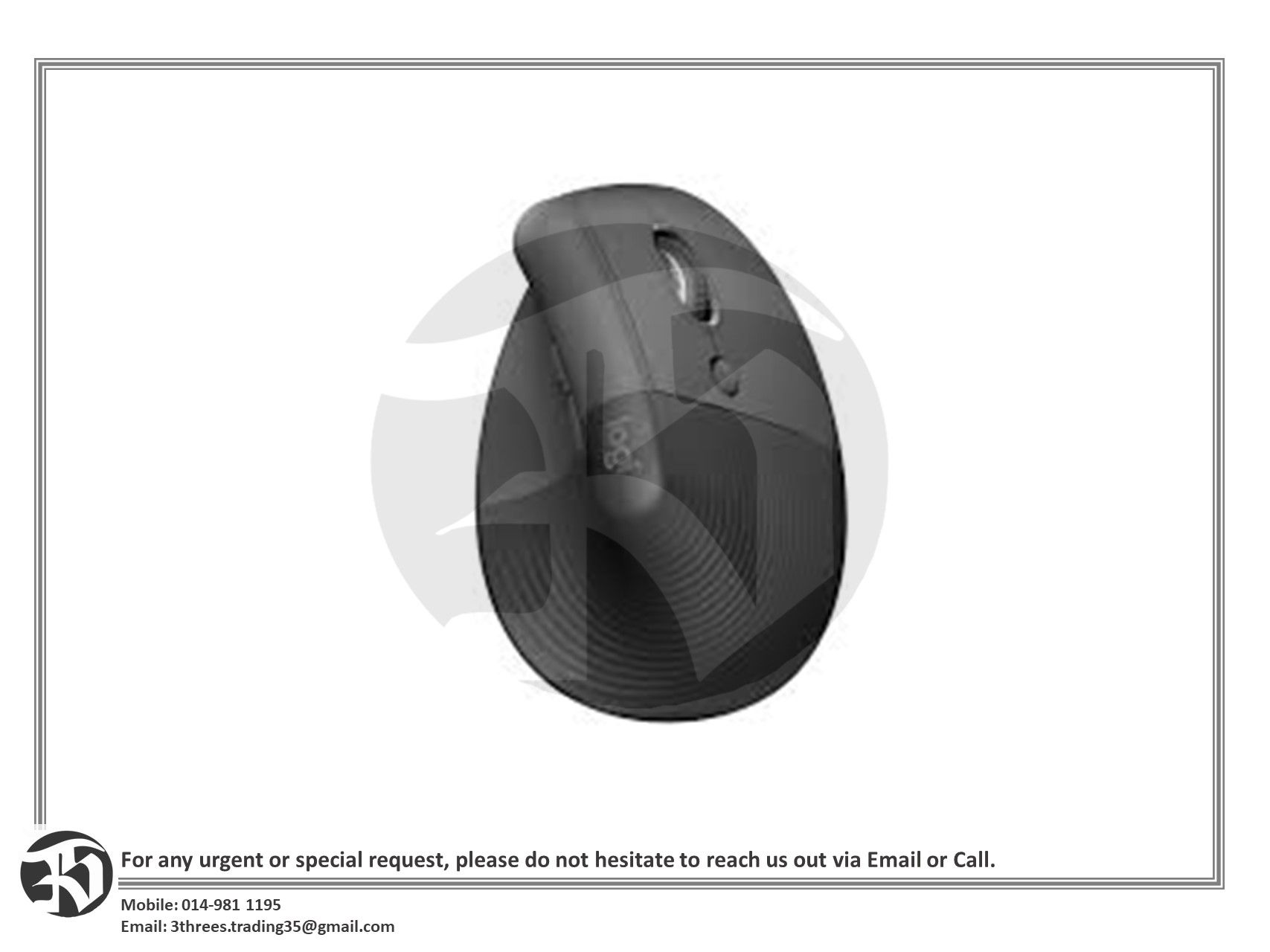 Logitech Lift Vertical Ergonomic Mouse
