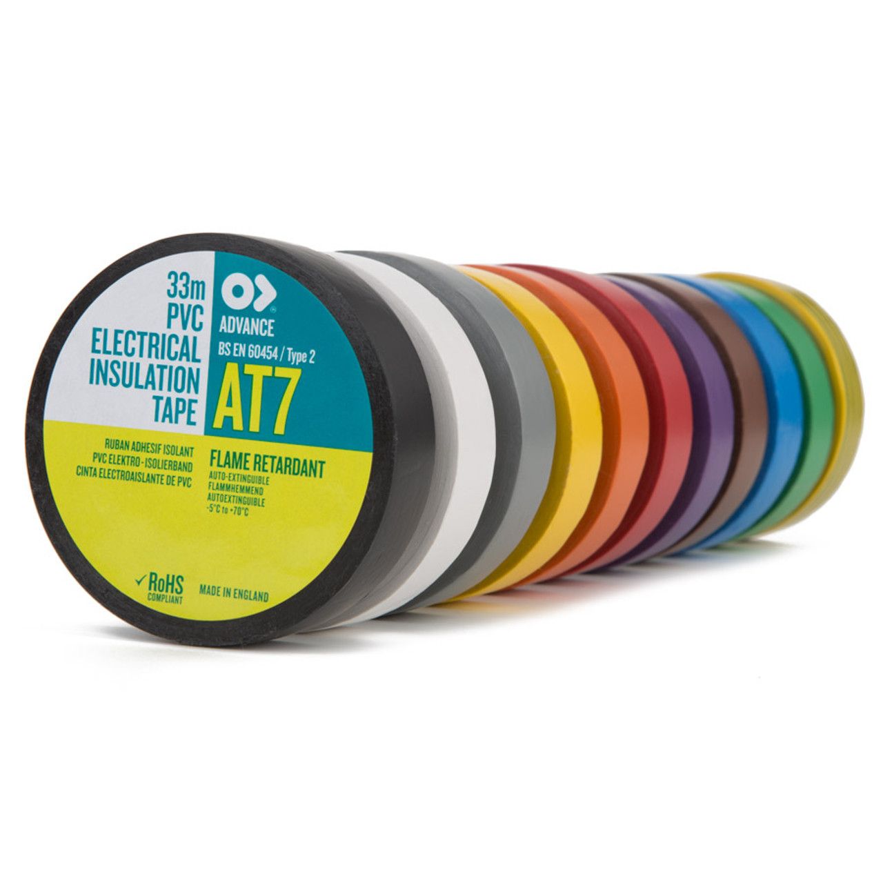 *Advance Tapes AT7 - PVC Electrical Insulation Tape