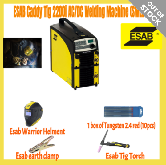 RIGHTWELL ESAB WELDING MACHINE TIG 2200I AC/DC TA34