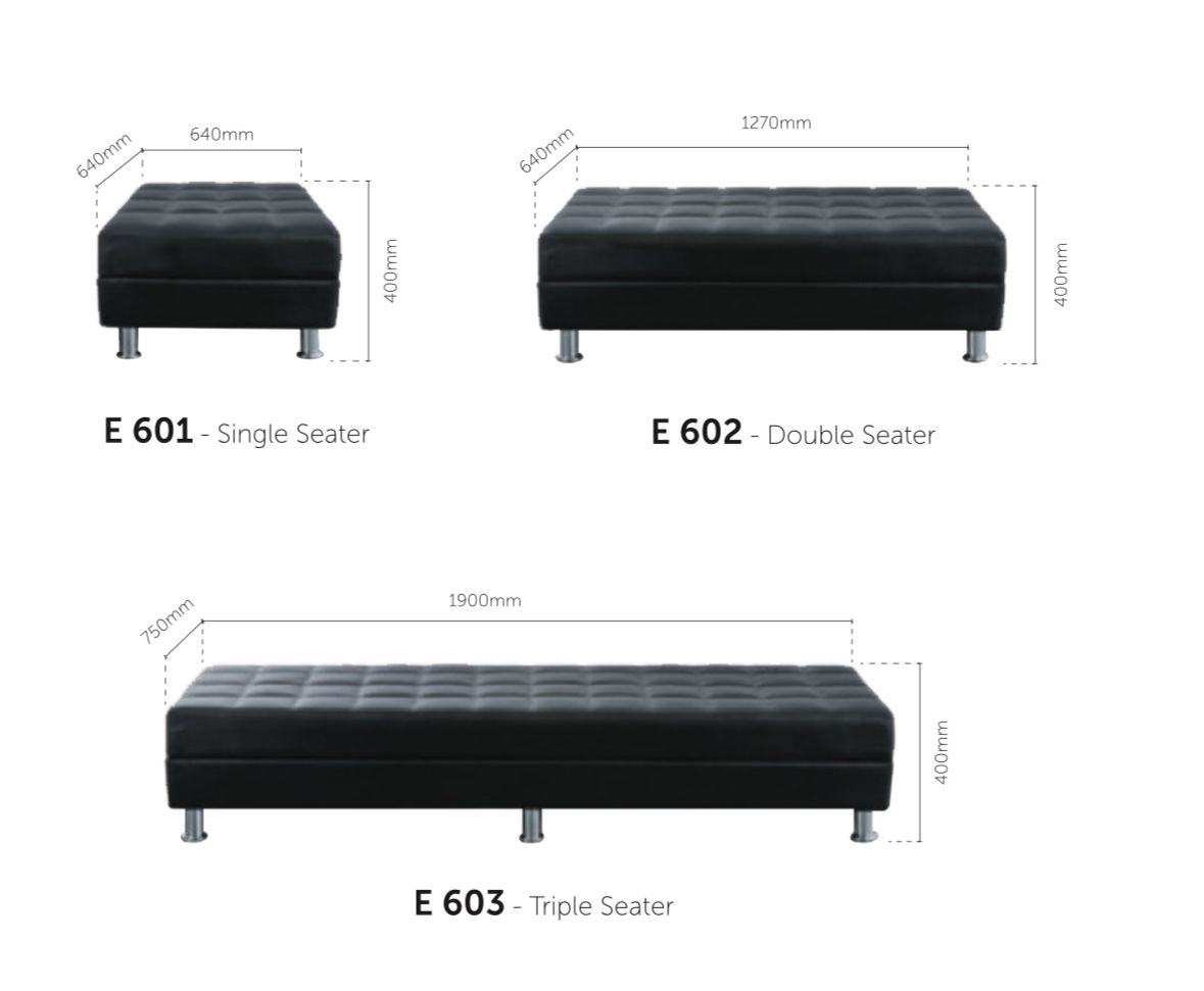 Sofa Bench PU Leather