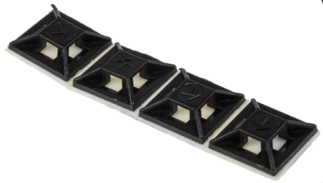 SELF-ADHESIVE TIE MOUNT 12.5MM