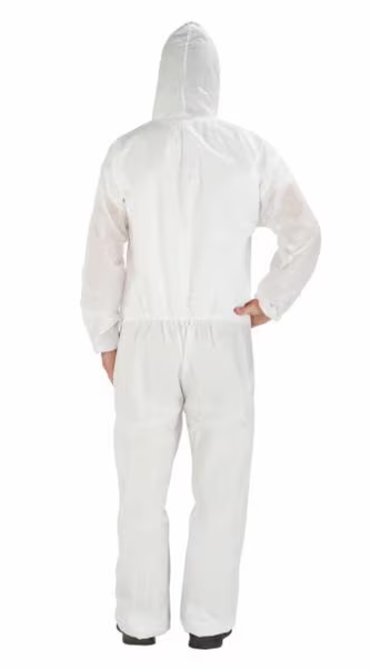 3M White Coverall, XL - Multipurpose Disposable Workwear