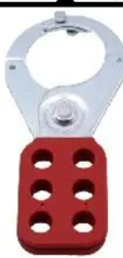 SAFETYWARE 1.5" Vinyl Coated Hasp