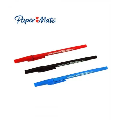 KILOMETRICO BALL PEN BLACK FINE 0.8MM