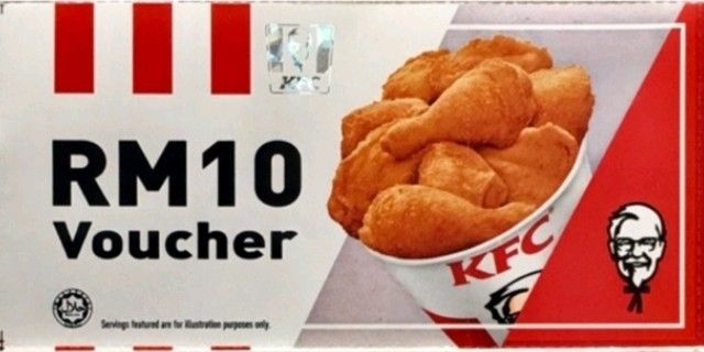 KFC VOUCHER RM10