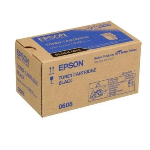 Genuine Malaysia Epson Warranty Epson - Epson C13S050605 Black Toner Cartridge