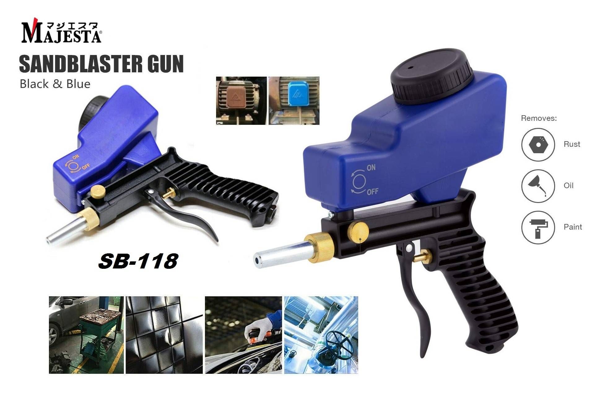 Majesta SB-118 Air Sander Blast