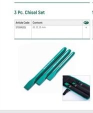 3 Pc. Chisel Set (Article Code: ST09162SU)