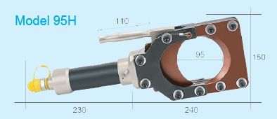 Temo 9 Ton Independent Hydraulic Cable Cutter
