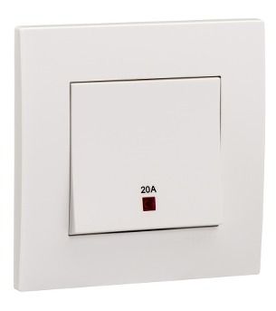 SCHNEIDER VIVACE SERIES 20A WATER HEATER SWITCH