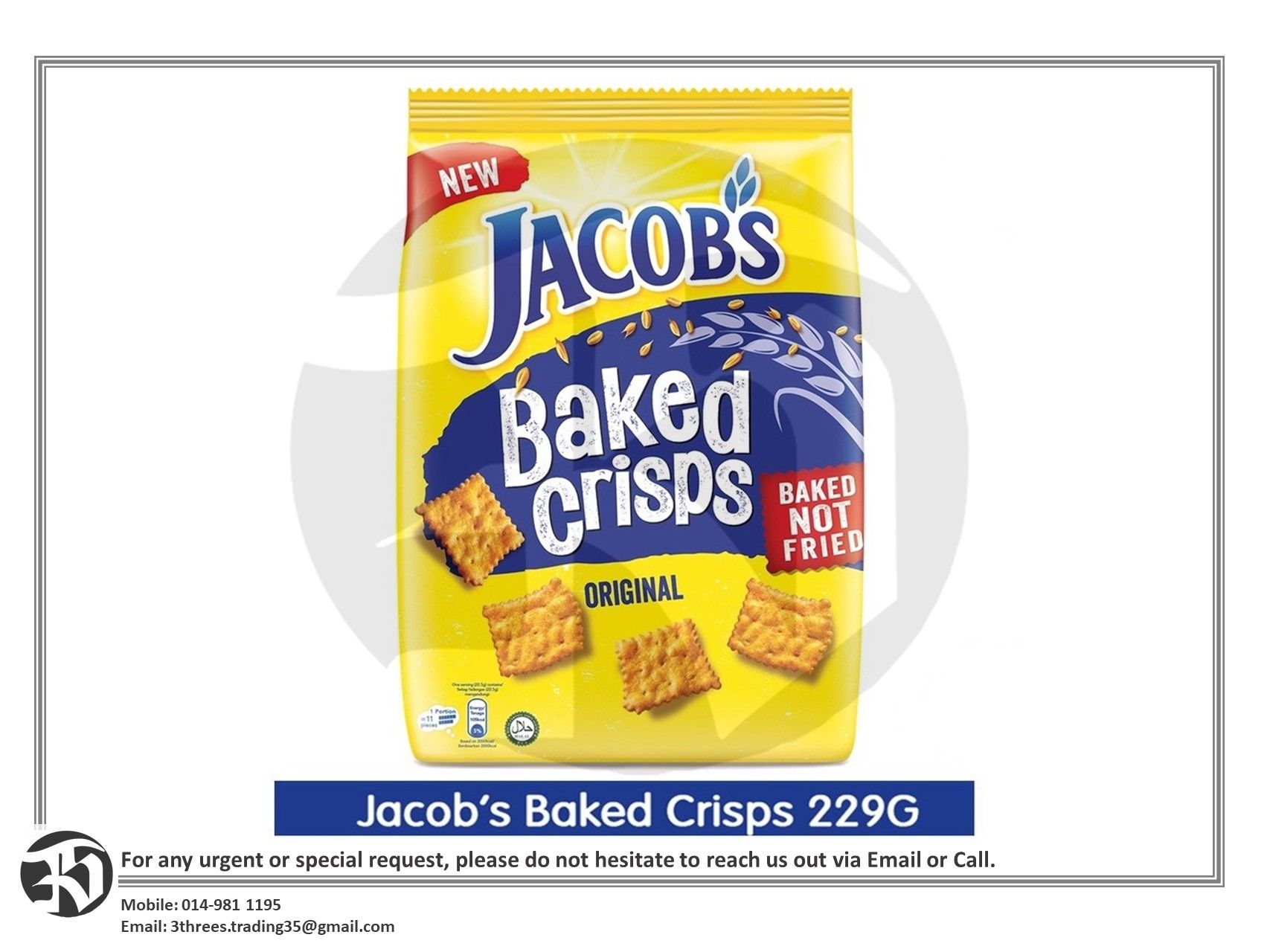 Jacob’s Baked Crisps Original