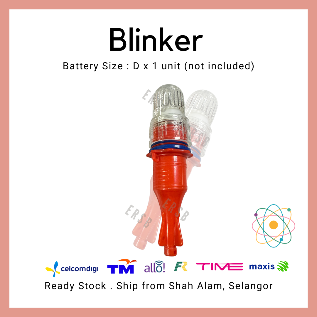 Blinker Signal Light Orange (for cone type small) Fisherman type