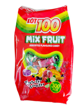 torrone lot 100 mix fruit 300 pcs