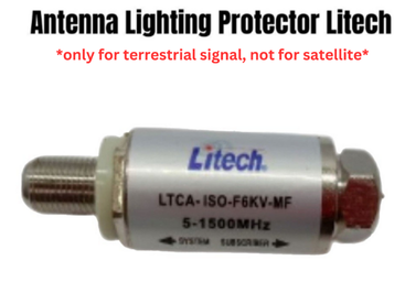 ANTENNA LIGHTING PROTECTOR LITECH LTCA-ISO-F6KV-MF 5MHZ-1500MHZ TVP101