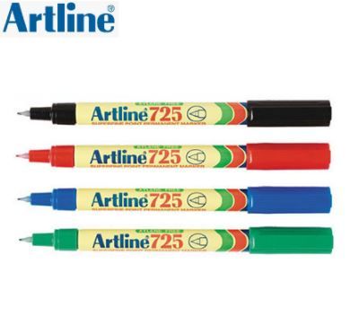 Artline Permanent Marker 725 EK-725 0.4mm
