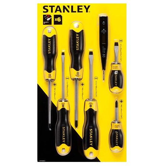 Stanley 6pcs Screw Driver Set - STHT92002-8 - Screw driver