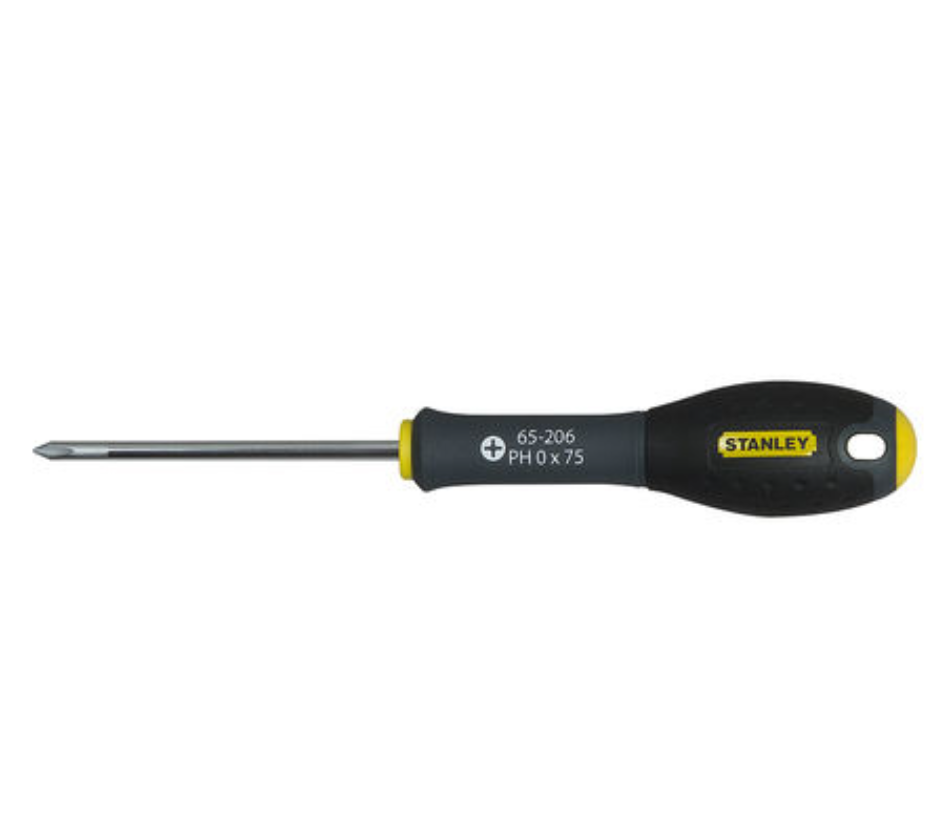 STANLEY 65-206-14 PH.0 X 75MM PHILIPS SCREWDRIVER