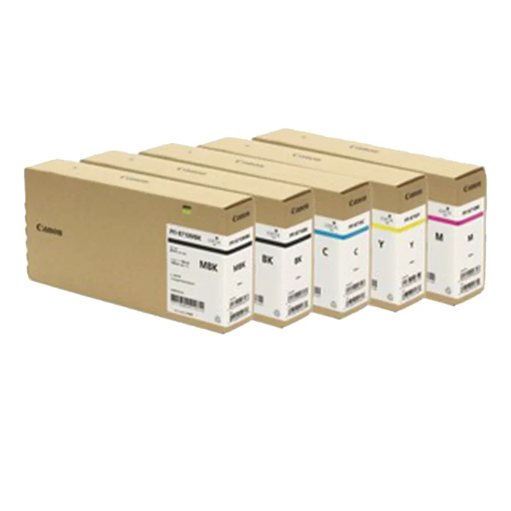 Canon PFI-8710 Ink Cartridges(Black, Cyan, Matte Black, Magenta, Yellow)