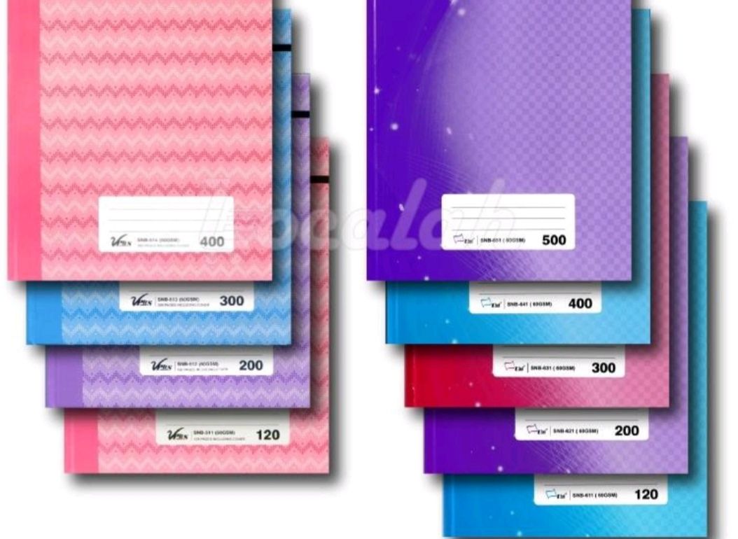 Hard Cover (Half) Book 300pg
