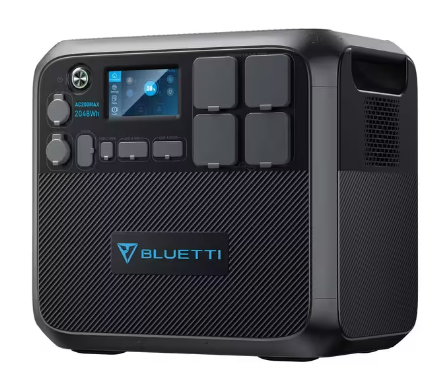 BLUETTI AC200MAX Portable Power Station 2048Wh LiFePO4 LFP Surge AC Solar Generator (2200W/4800W)