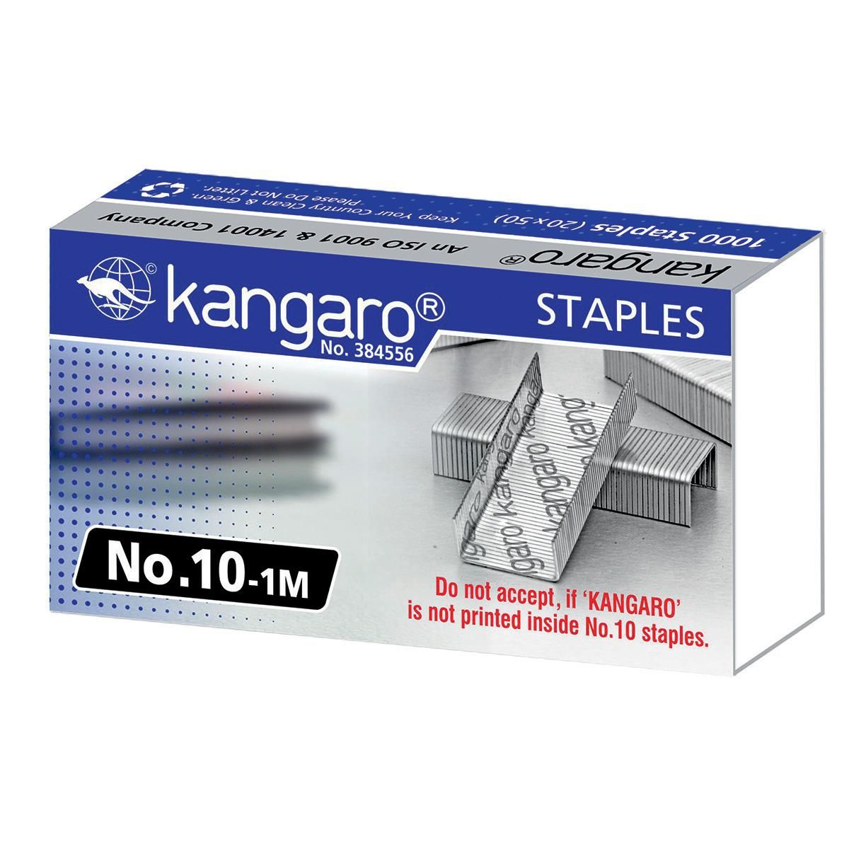 BULLET STAPLES KANGARO NO 10-1M (20 SMALL BOX/BIG BOX)