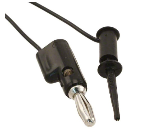 Fluke PATCH 5302-24-0 Smd Grabber/banana Plug (black)