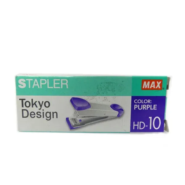 Max Stapler Tokyo Design HD-10 Purple