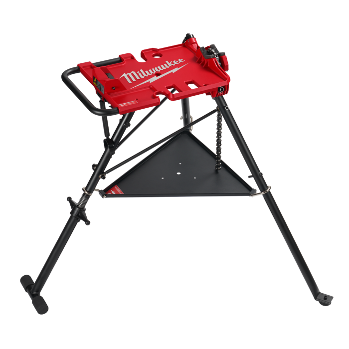 Milwaukee 6” Leveling Tripod Chain Vise w/ Lower Shelf 48-22-8690
