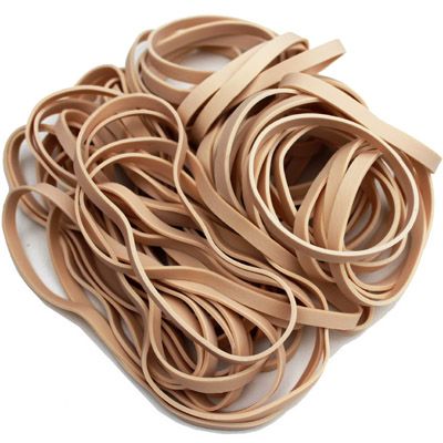 RUBBER BAND BROWN 1.5" 150G