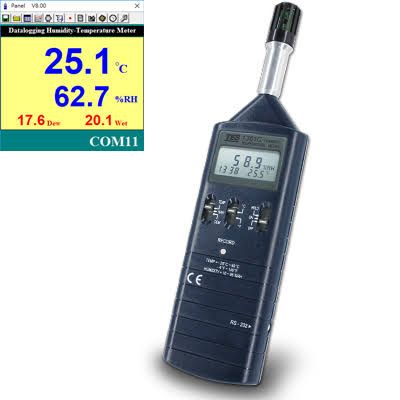 TES DATALOGGING HUMIDITY/TEMPERATURE