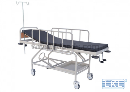 LKL HOSPITAL PATIENT TRANSPORT TROLLEY/BED. OVERALL DIM (MM) : 2100 (L) X 787 (W) X 558-878 (H)