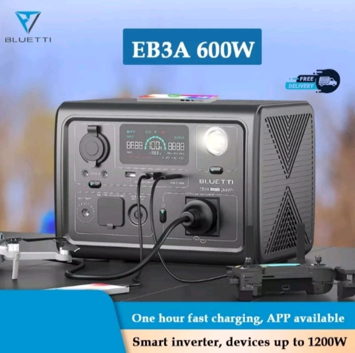 Portable Power Supply Brand: Bluetti *Model: EB3A