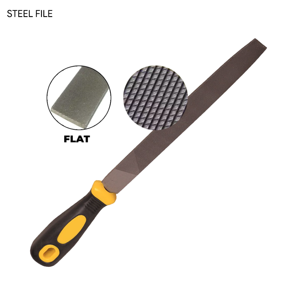 STEEL FILE (FLAT) RANDOM