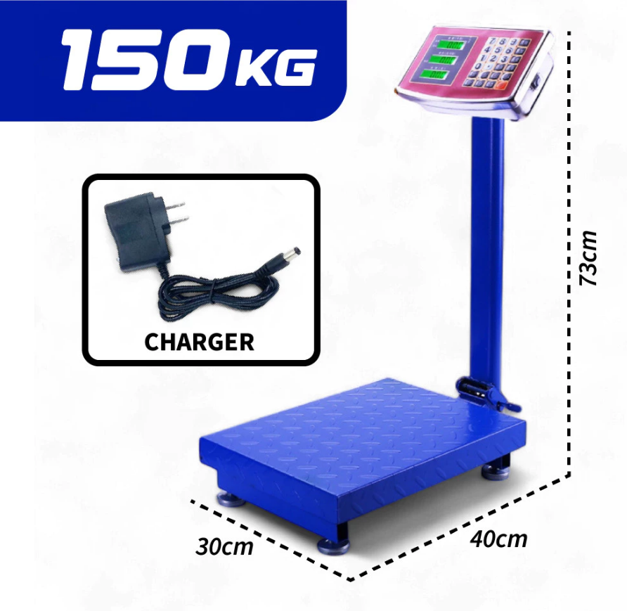 Digital Weight Scale Electronic 150Kg C/W Calibration Cert