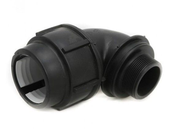 Penguin HDPE Fittings Male Bend 25mm x 1/2"