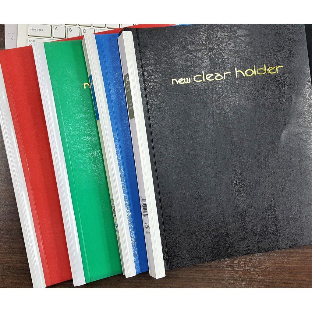 F4 359F REFILLABLE CLEAR HOLDER FILE-20'S / File / File Filing / Refillable Clear Holder File
