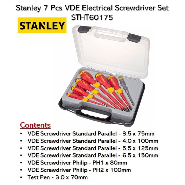 Stanley *Stanley 20 Piece Essential Screwdriver Sets