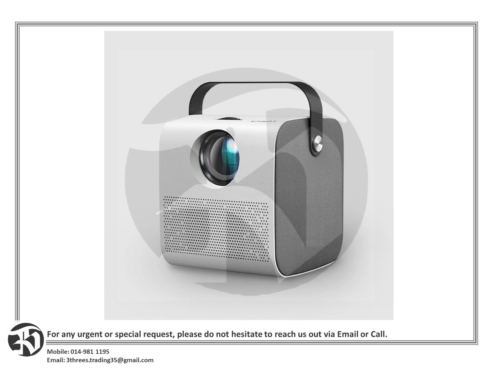 LUMOS RAY Home Cinema Projector (Regular)