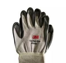 3M Comfort Grip Safety Gloves Size Large