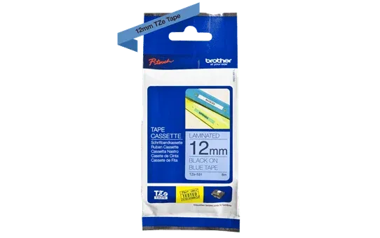 Brother TZe-531 Black on Blue (12mm) Tapes