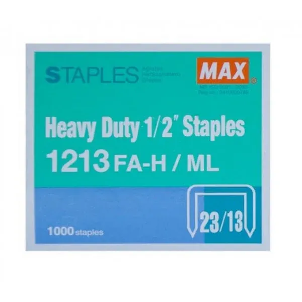MAX STAPLES 1213 FAH (23/13)