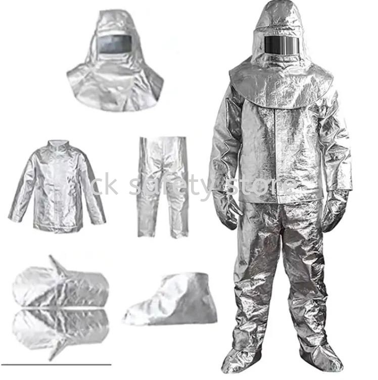 ALUMINIUM FIRE RETARDANT SUITS ALUMINIZED FIRE ENTRY INSULATION