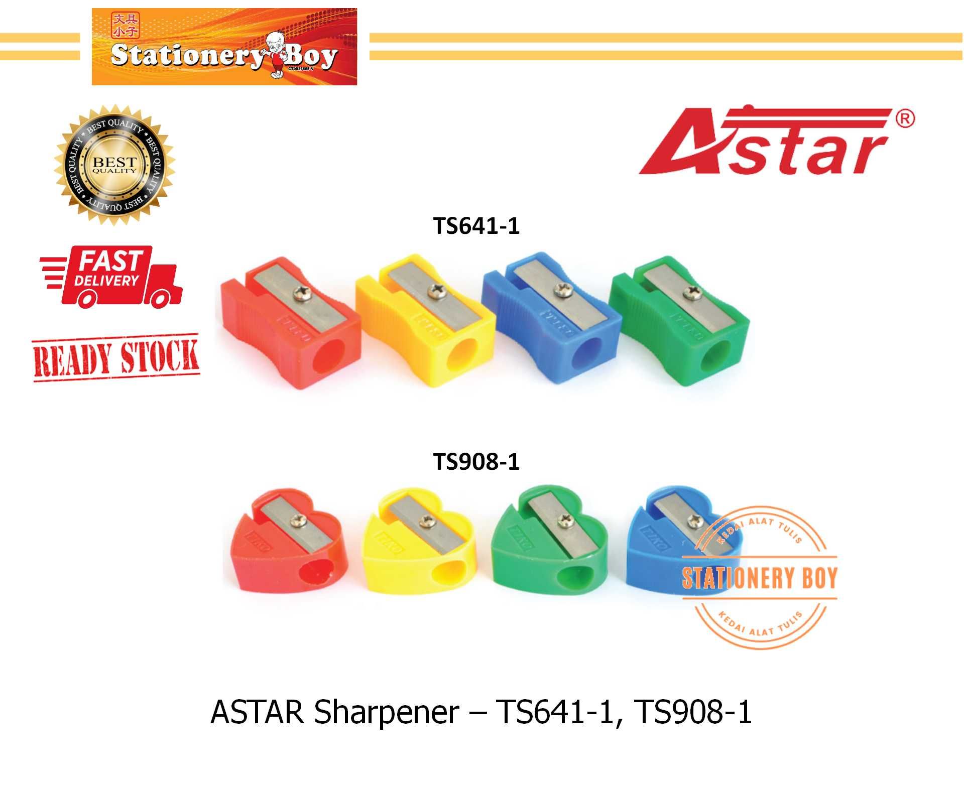 ASTAR Sharpener / Pengasah Pensil - TS641-1, TS908-1