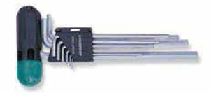 JONNESWAY 9IN1 9PCS EXTRA LONG ARM HEX KEY SET W/HANDLE