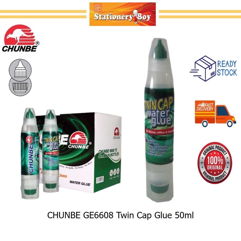 CHUNBE Twin Cap Glue GE6608 500ml / Gam Cecair