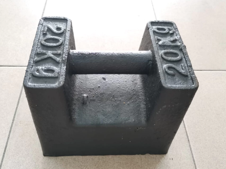 Cast Iron Test Weight 20kg For Weight Calibration Check